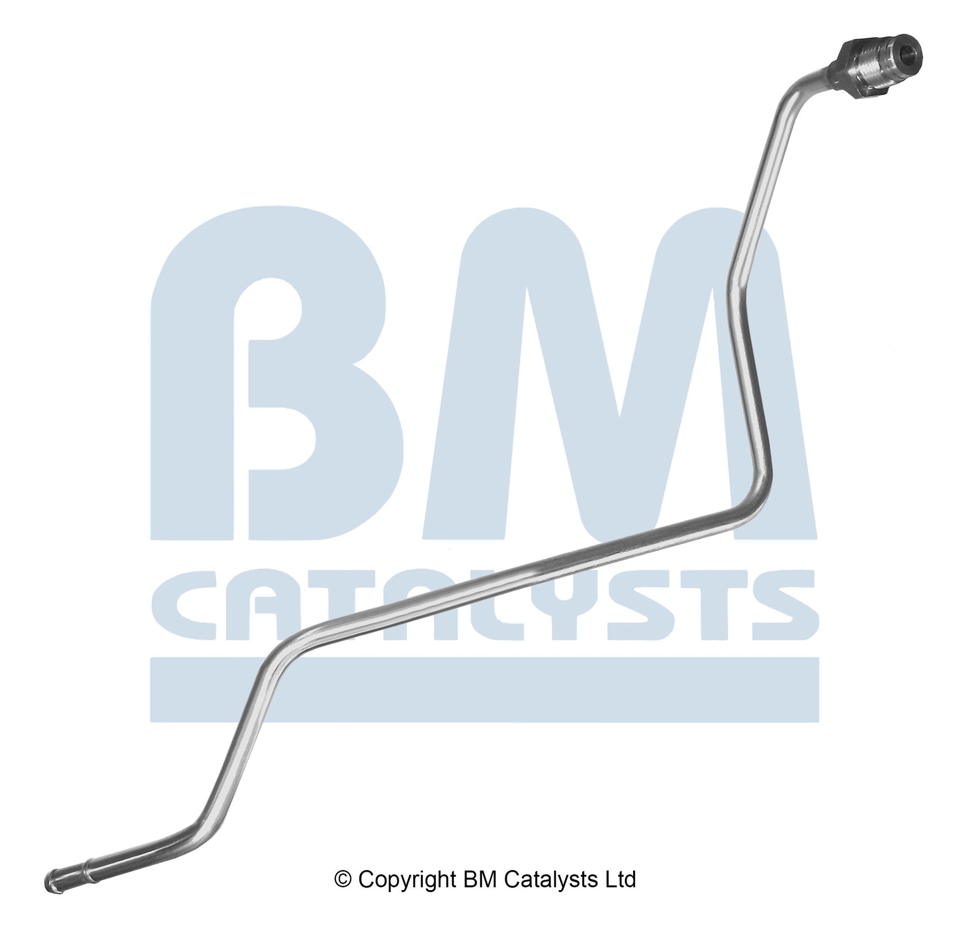 BM Druckrohr für CITROEN BERLINGO 1.6 Hinten; lang | Euro 5 | OEM: 1714P2 BM CATALYSTS