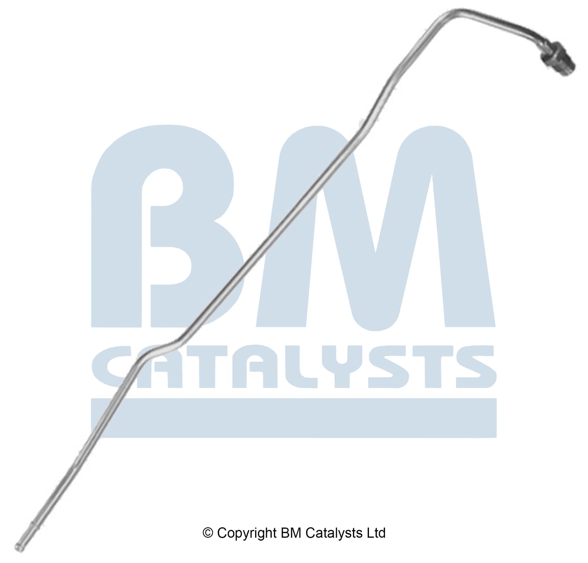 BM Druckrohr für JAGUAR XJ 2.7 Hinten; lang | Euro 4 | OEM: XR852835 BM CATALYSTS