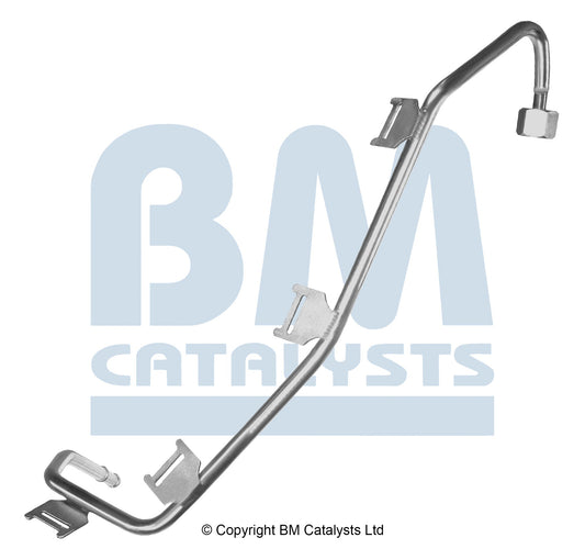 BM Druckrohr für VOLKSWAGEN CARAVELLE 2.5 Hinten; lang | Euro 4 | OEM: BM CATALYSTS