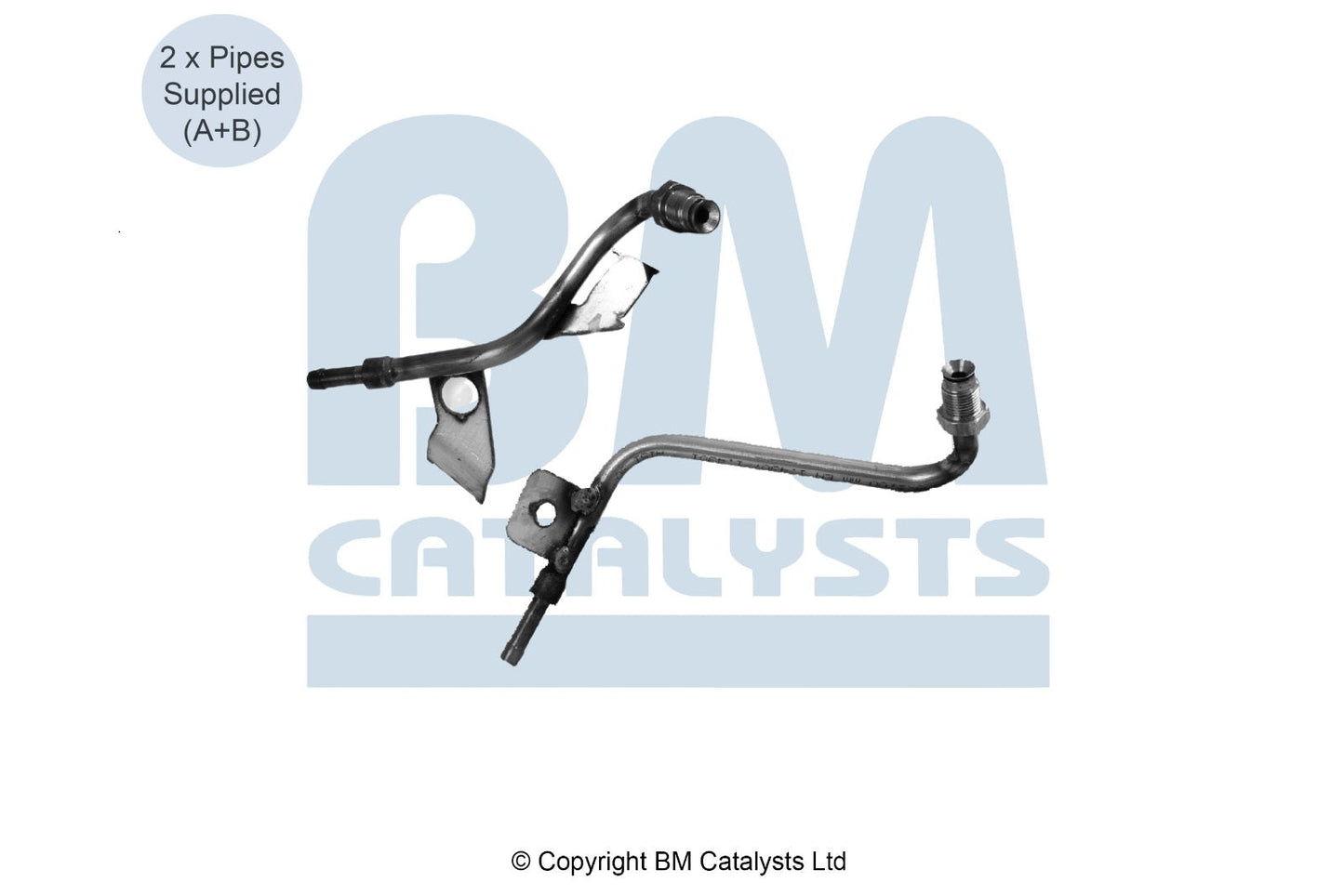 BM Druckrohr für MERCEDES MARCO POLO 1.6 (Vor und nach DPF) | Euro 5 | OEM: 2081700QAE BM CATALYSTS