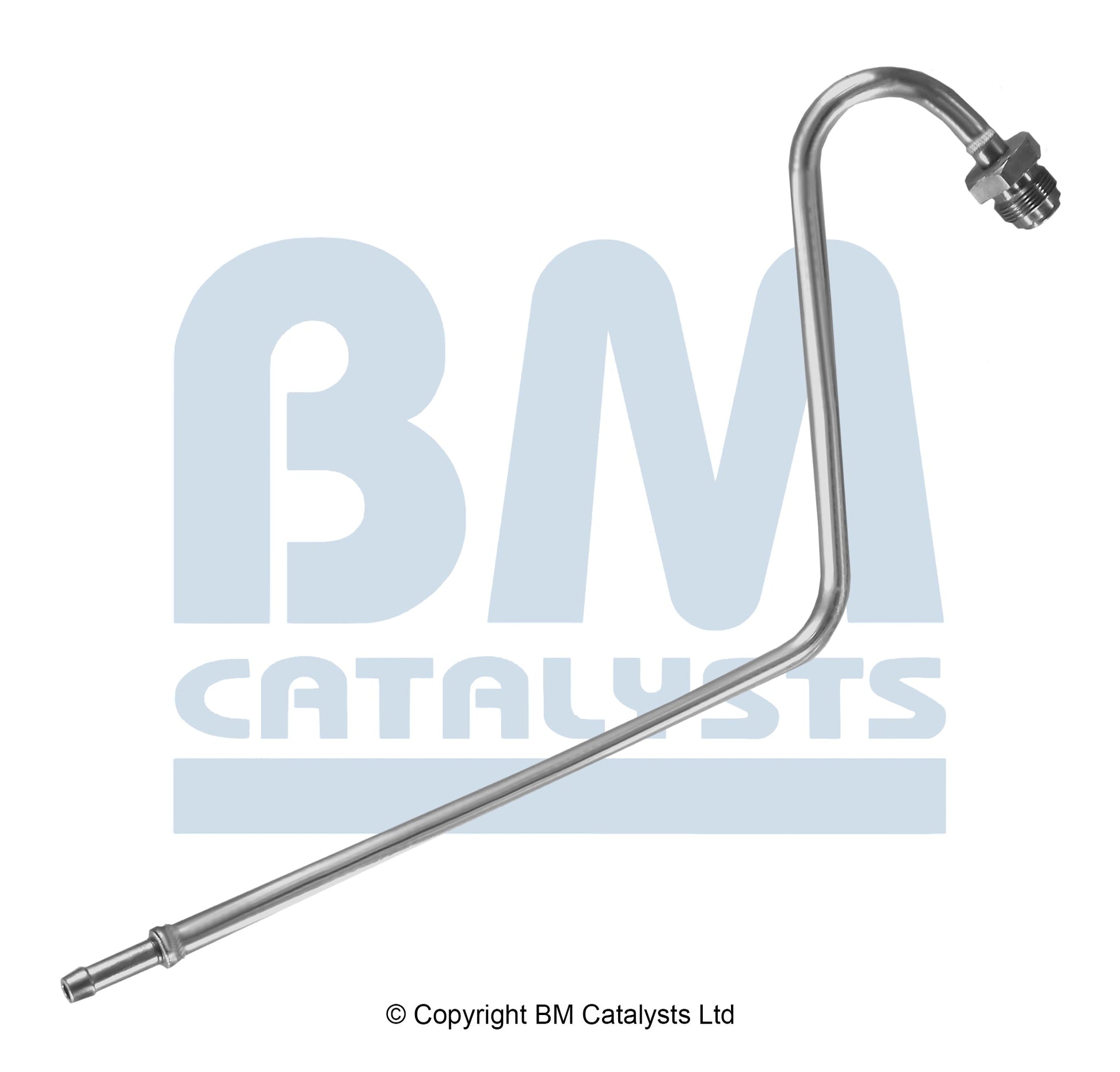 BM Druckrohr für MERCEDES GL320 3.0 (Vorne; lang) | Euro 4 | OEM: A1644900139 BM CATALYSTS