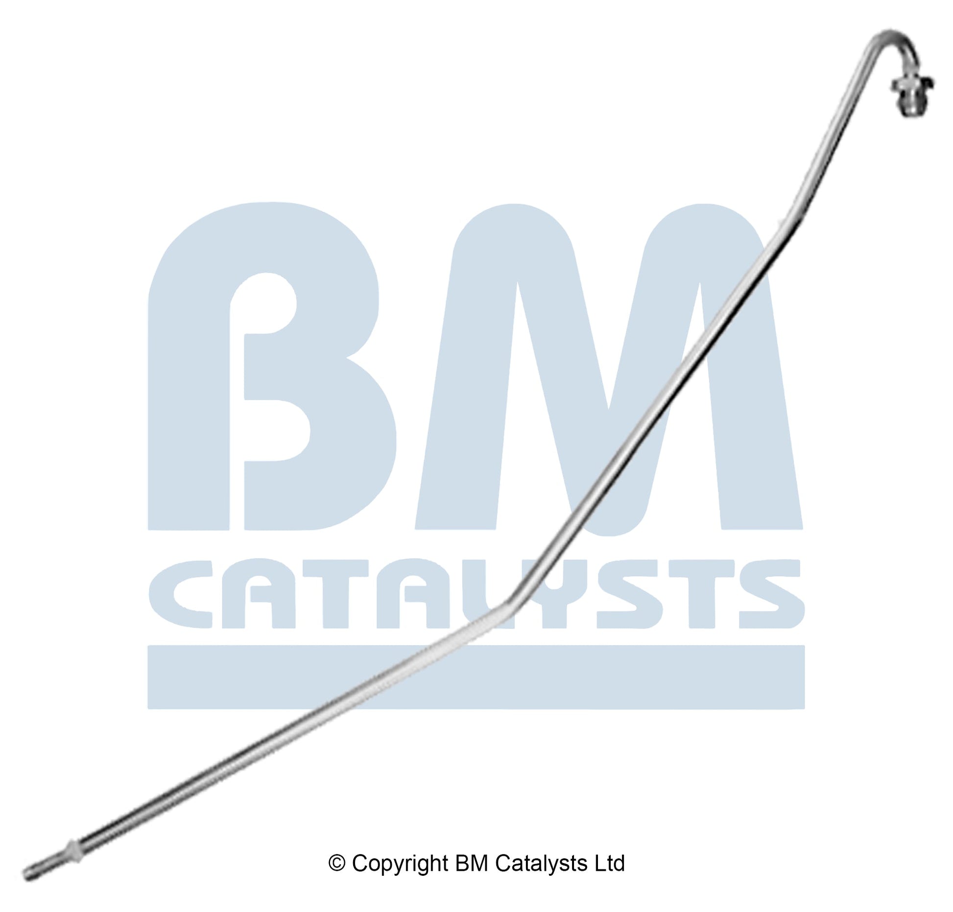 BM Druckrohr für MERCEDES GL320 3.0 Hinten; kurz | Euro 4 | OEM: A1644900339 BM CATALYSTS