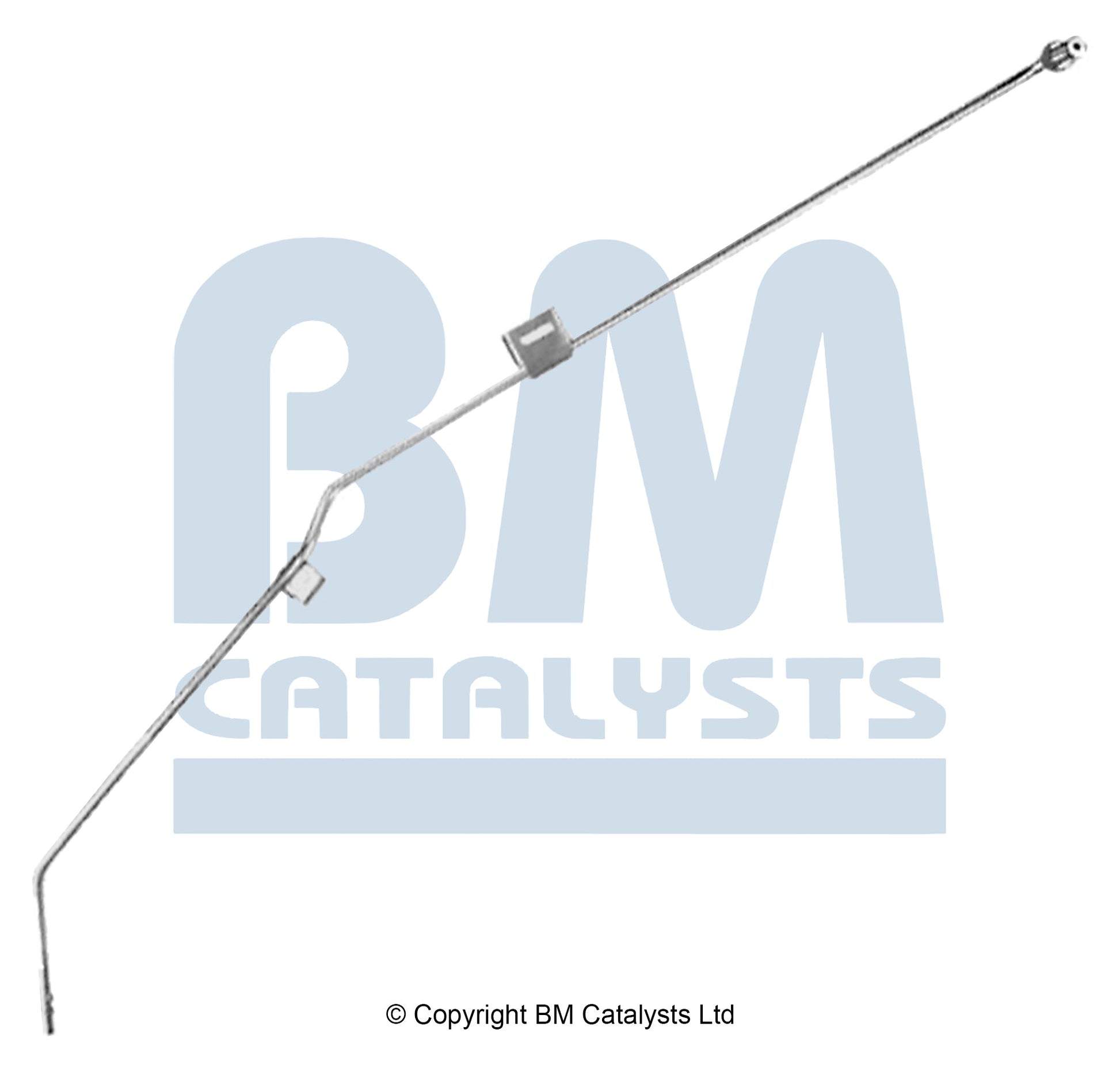 BM Druckrohr für CITROEN C5 2.0 Hinten; lang | Euro 5 | OEM: 1714L4 BM CATALYSTS