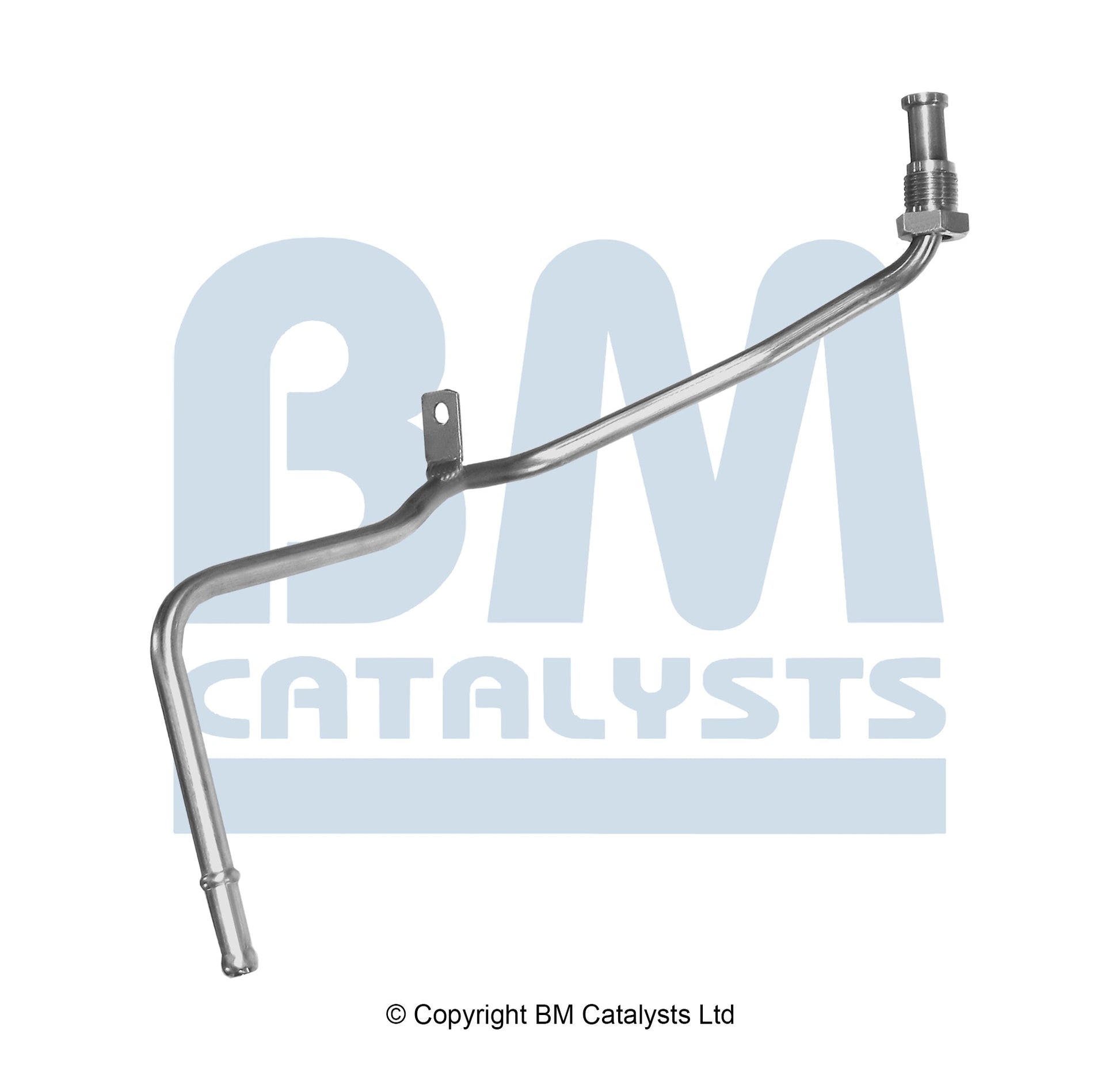 BM Druckrohr für VOLVO C30 1.6 Nach dem DPF | Euro 5 | OEM: 31293167 (DPF) BM CATALYSTS