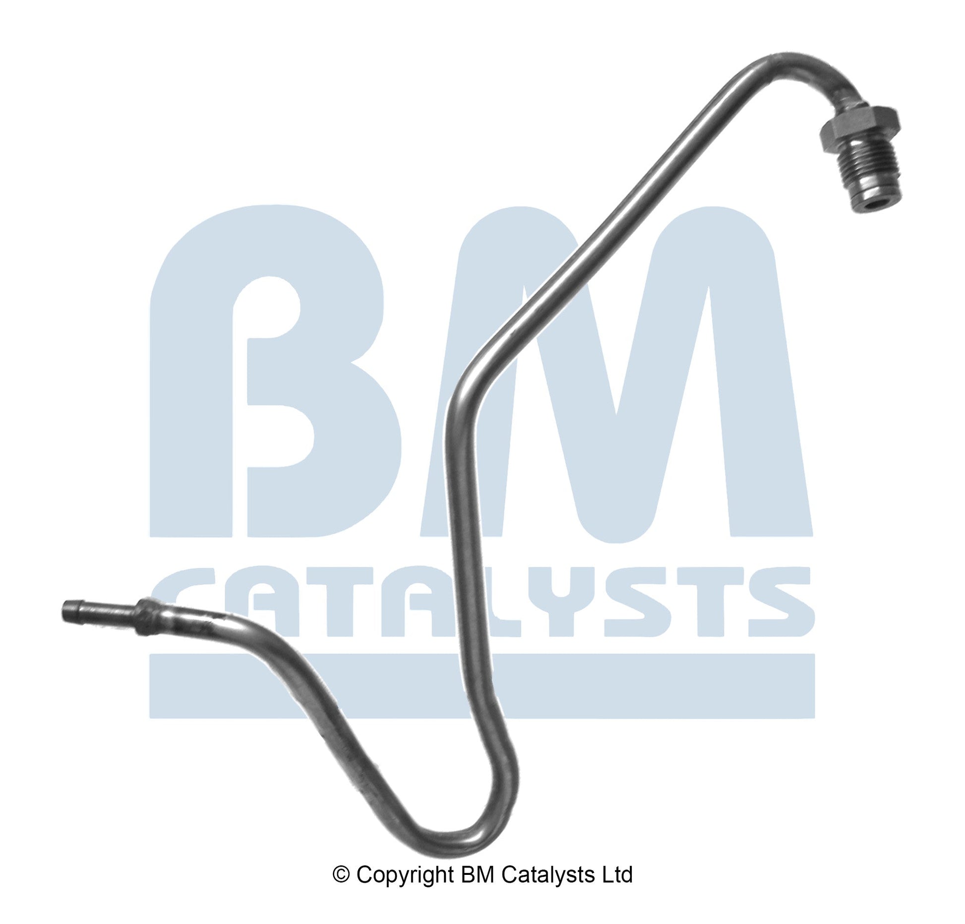 BM Druckrohr für SITZ EXEO 2.0 Nach dem DPF | Euro 5 | OEM: 3R0131597 BM CATALYSTS
