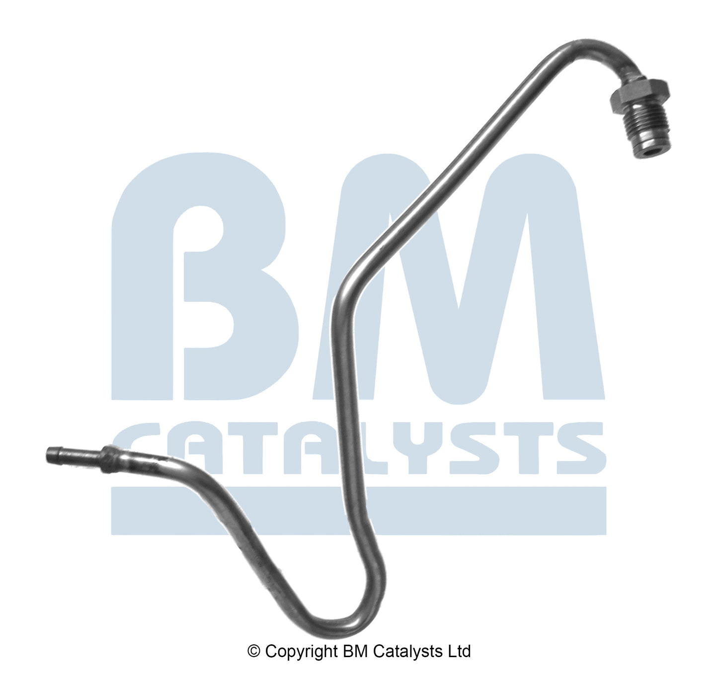BM Druckrohr für SITZ EXEO 2.0 Nach dem DPF | Euro 5 | OEM: 3R0131597 BM CATALYSTS