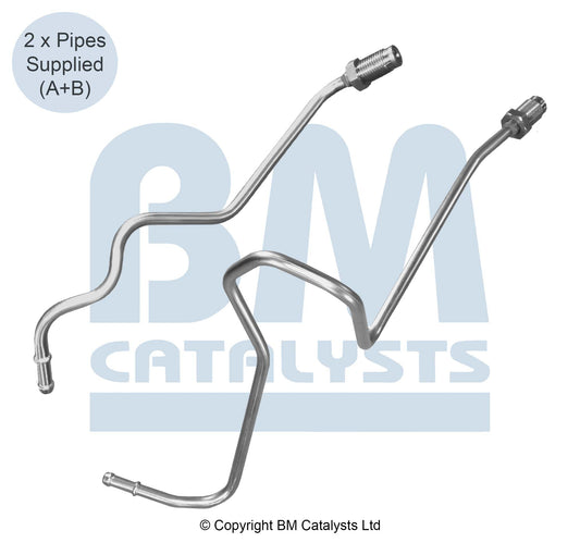 BM Druckrohr für VOLKSWAGEN CADDIE 1.9 Vor und nach DPF | Euro 4 | OEM: 3C0131552G BM CATALYSTS