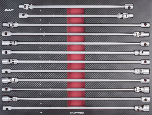 12-T. T-GRIFF-GELENKSCHLÜSSEL-SATZ EVA KRAFTWERK