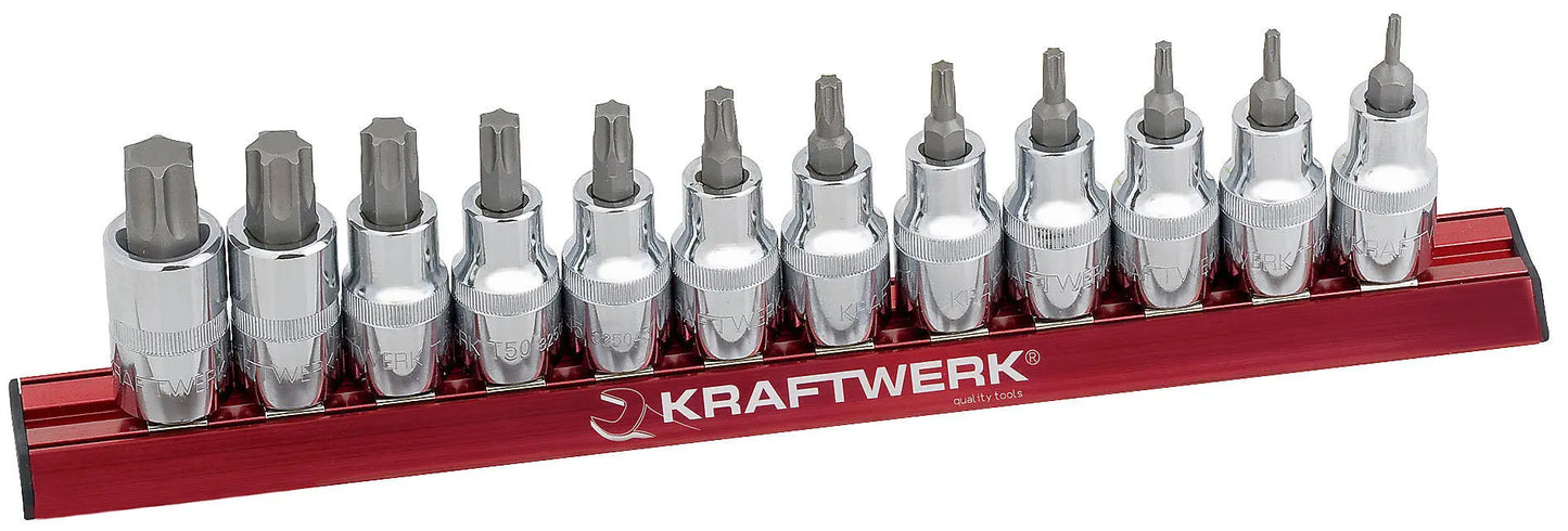 12-T. TX-BIT-STECKNUSSSATZ MAGALU 1/2" KRAFTWERK