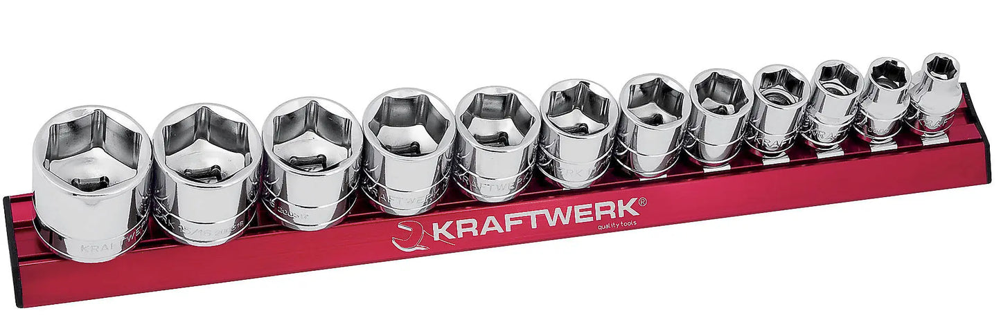 12-T. ZOLL-STECKNUSSSATZ MAGALU 3/8" KRAFTWERK