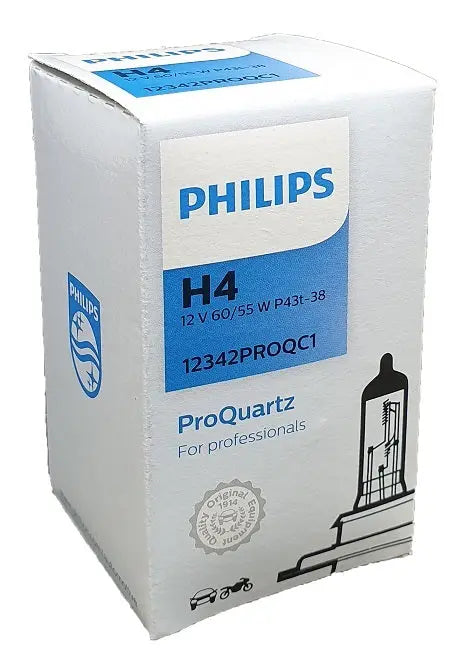 H4 12V 60/55W P43t 12342 PRO Quartz 1St. PHILIPS PHILIPS