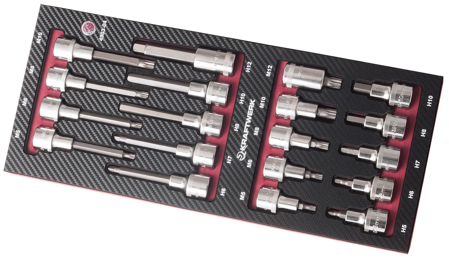 19-T. EVA3 BIT-STECKNUSSSATZ 1/2" KRAFTWERK