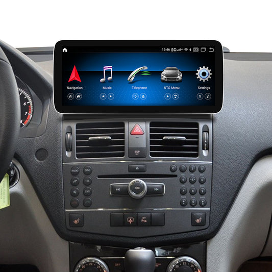 JFSound Android-Autoradio mit Navigation für Mercedes-Benz C-Klasse W204/S204 2007-2010, 10,25-Zoll-Display, NTG4.0 – Produktansicht 2
