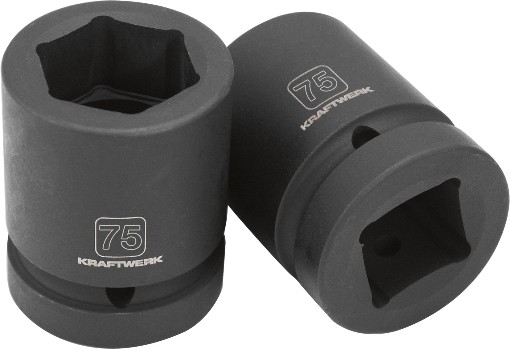 1" TIEFE SCHLAG-STECKNUSS 75 MM KRAFTWERK