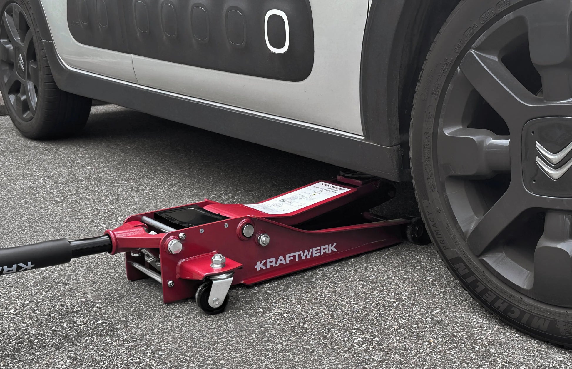 2 T GARAGEN-WAGENHEBER EXTRA FLACH KRAFTWERK
