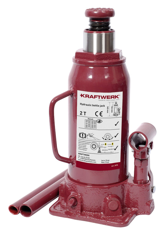 2 T HYDR. FLASCHEN-WAGENHEBER KRAFTWERK