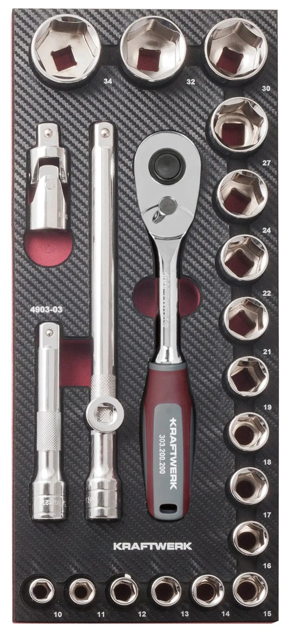 22-T. EVA3 STECKSCHLÜSSELSATZ 1/2" KRAFTWERK
