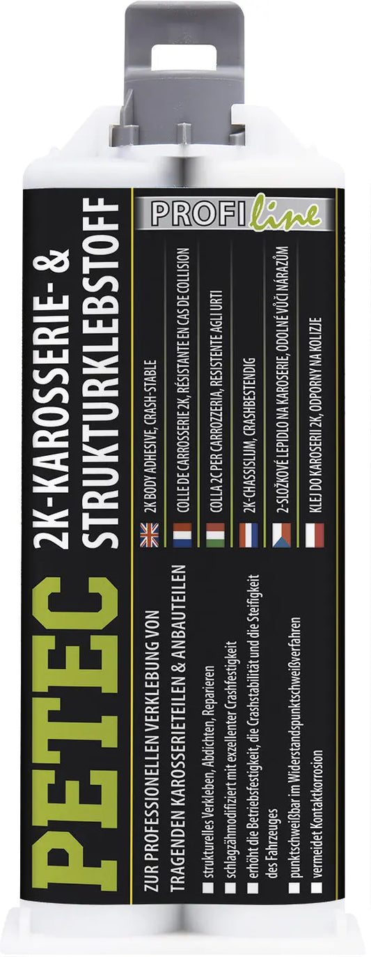 2K Karosserie- & Strukturklebstoff crashstabil - 50ml PETEC
