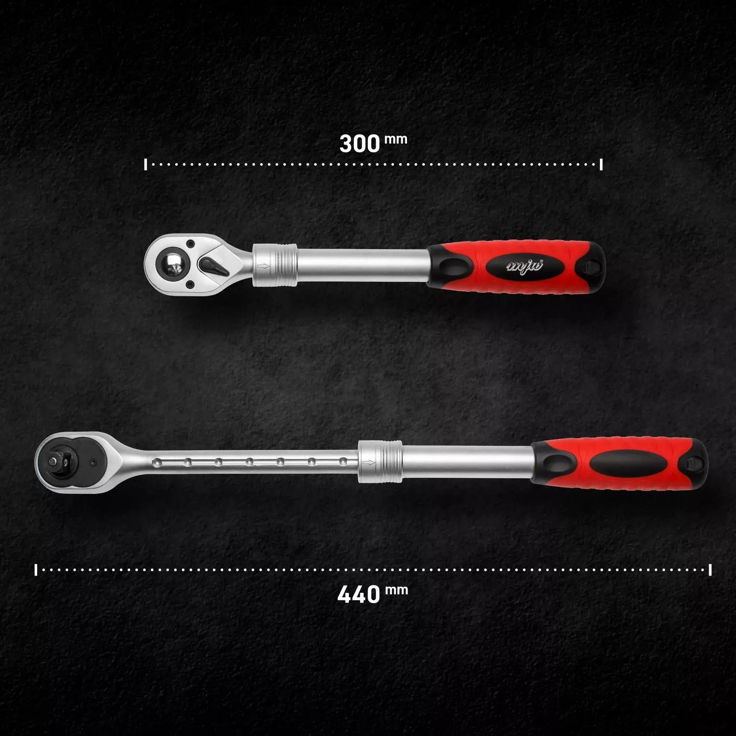 Ausziehbare Ratsche 1/2" MJW