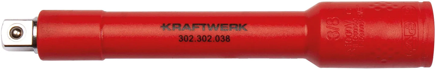 3/8" ELEKTRIKER VERLÄNGERUNG 125 MM VDE KRAFTWERK