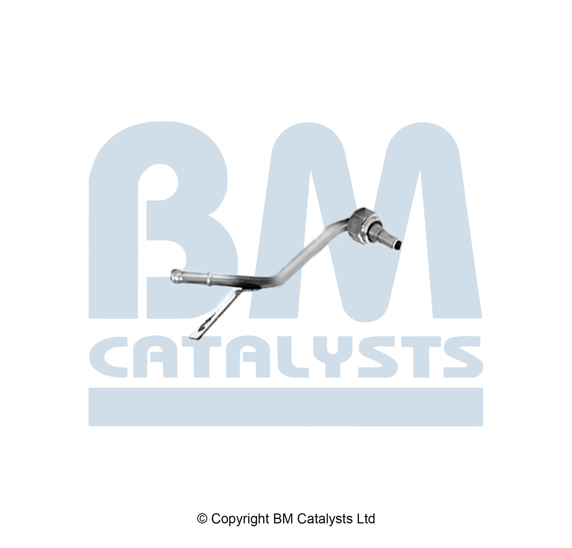 BM Druckrohr für AUDI A3 2.0 Vor-DPF | Euro 6 | OEM: 04L131582B BM CATALYSTS