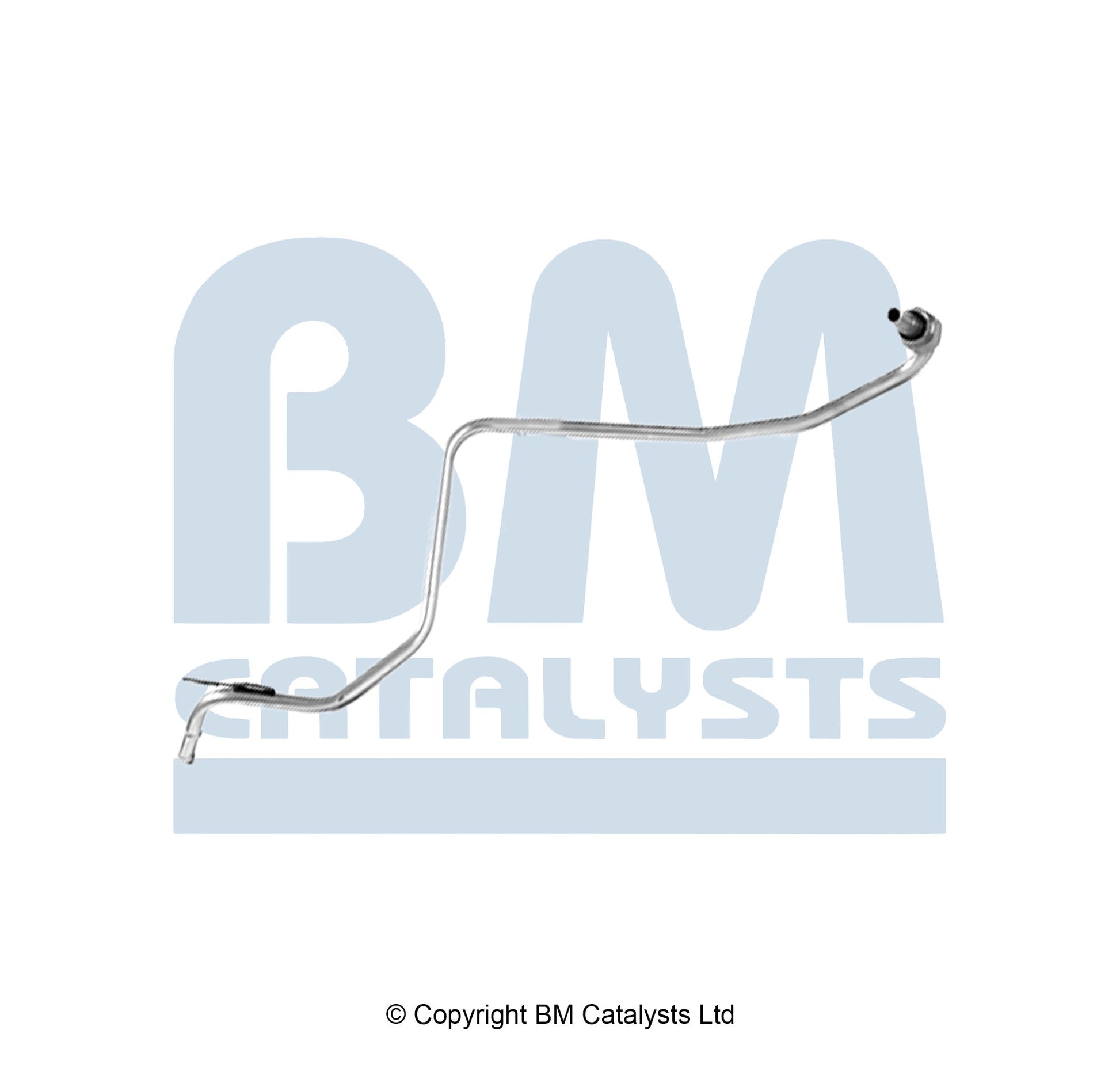 BM Druckrohr für AUDI A3 2.0 Nach dem DPF | Euro 6 | OEM: 04L131582D BM CATALYSTS