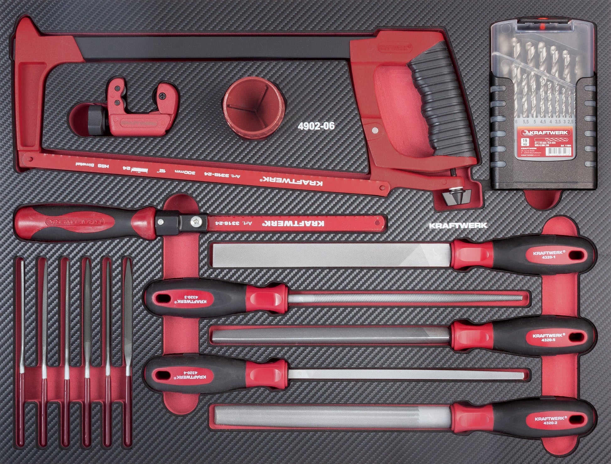 35-T. FEILEN-/SÄGEN-/BOHRER-SATZ EVA KRAFTWERK