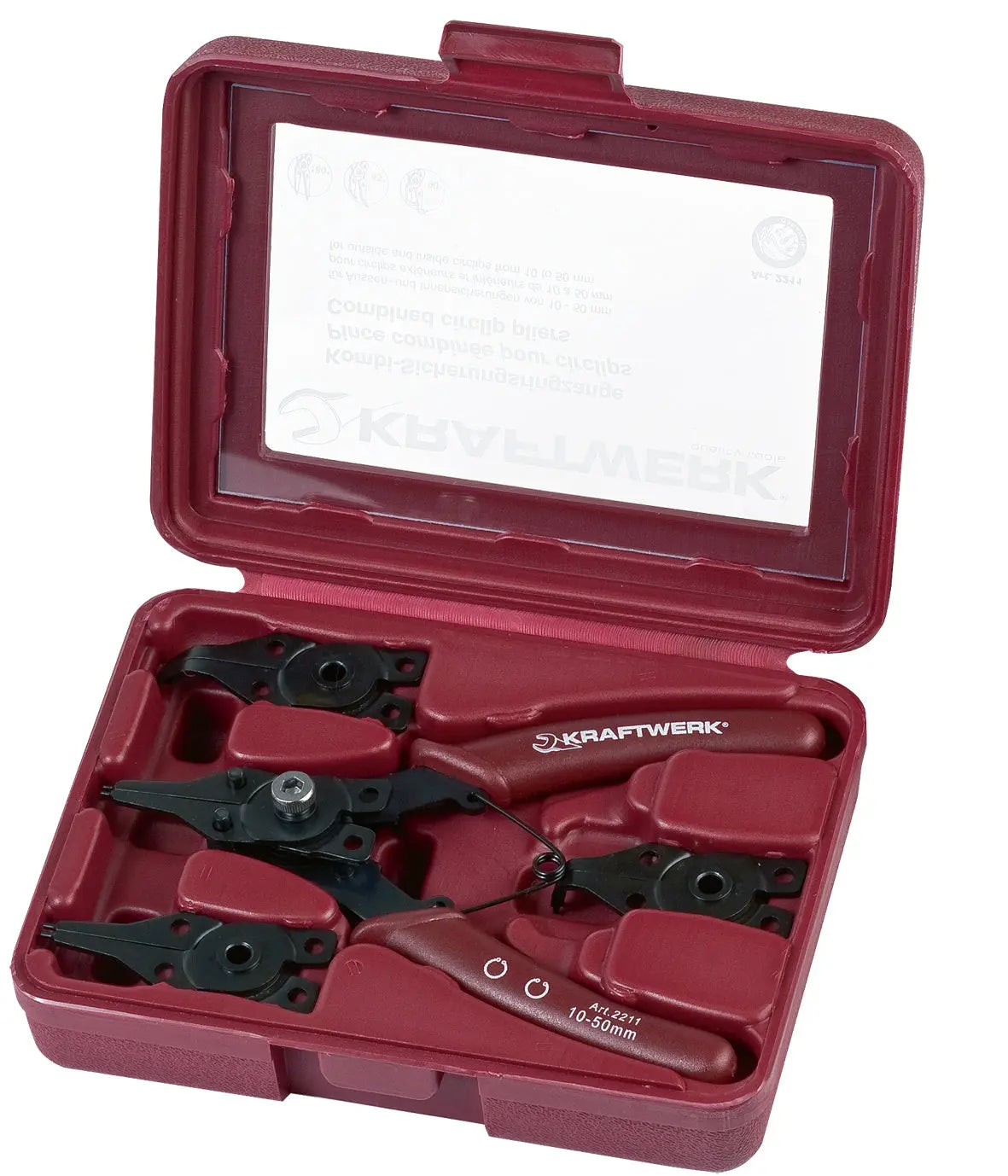 4-IN-1 KOMBI-SICHERUNGSRINGZANGE KRAFTWERK