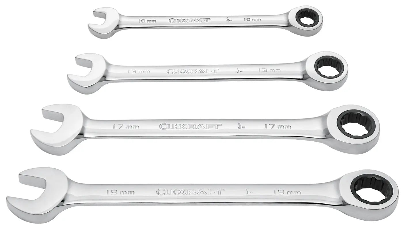 4-T. GEARWRENCH SATZ 10-13-17-19 MM KRAFTWERK