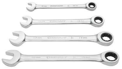 4-T. GEARWRENCH SATZ 10-13-17-19 MM KRAFTWERK