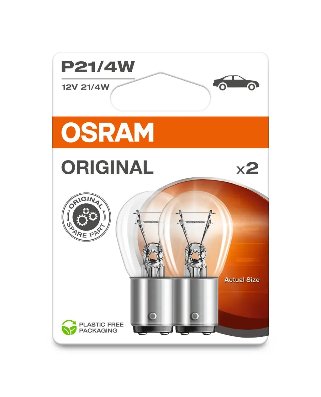 P21/4W 12V 21/4W BAZ15d 2st. Blister OSRAM OSRAM