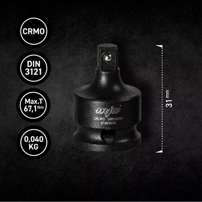 MJW  Reduzieradapter Schlagschrauber 3/8"-1/4"