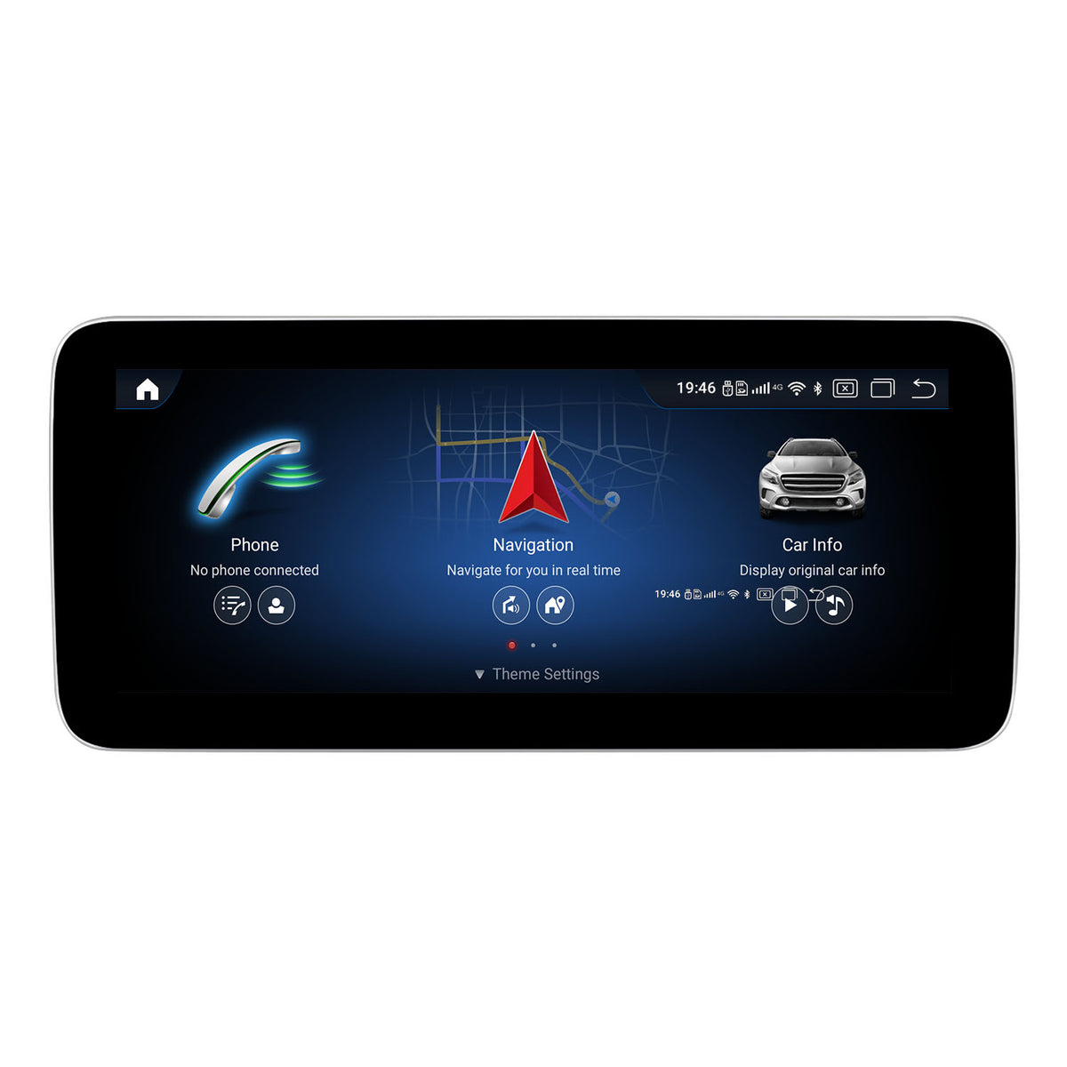 JFSound Android-Autoradio mit Navigation für Mercedes-Benz A-Klasse/CLA/GLA 2012-2015, 10,25-Zoll-Display, NTG4.5 – Produktansicht 1