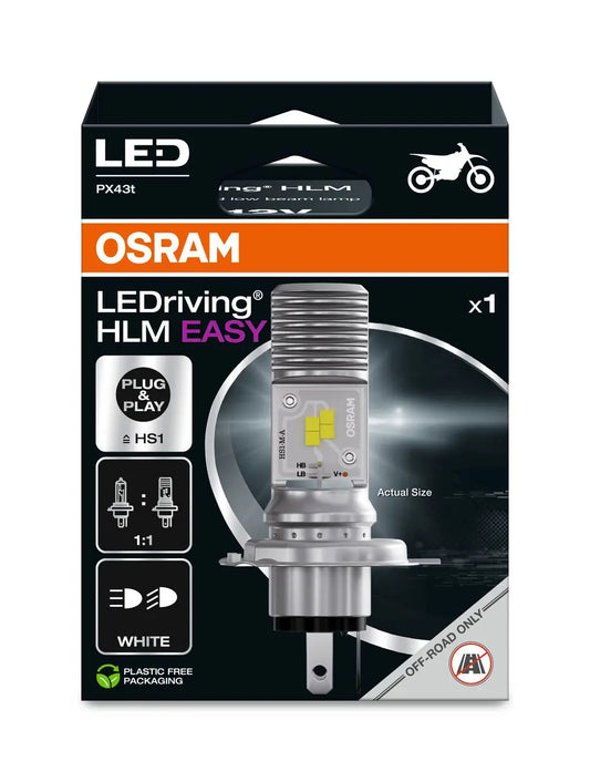 LEDriving® HL EASY HS1 12V 6.0W/5.0W PX43t-38 6000K White  OSRAM OSRAM