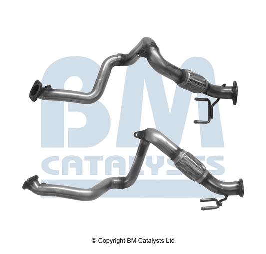 VERBINDUNGSROHR FÜR VOLKSWAGEN TIGUAN 1.4L BENZIN | EURO 4 ODER 5 | OEM: 5N0253095E BM CATALYSTS