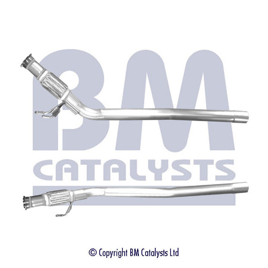 VERBINDUNGSROHR FÜR VOLKSWAGEN CARAVELLE 2.5L DIESEL | EURO 4 | OEM: 7H0253301E BM CATALYSTS