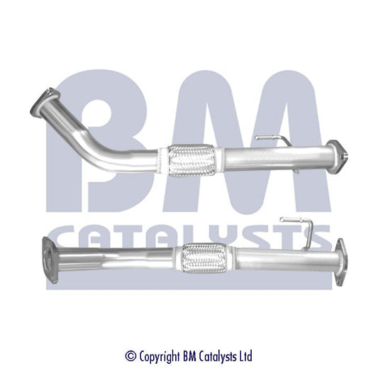 VERBINDUNGSROHR FÜR HYUNDAI H1 2.5L DIESEL | EURO 4 | OEM: 286104H150 BM CATALYSTS
