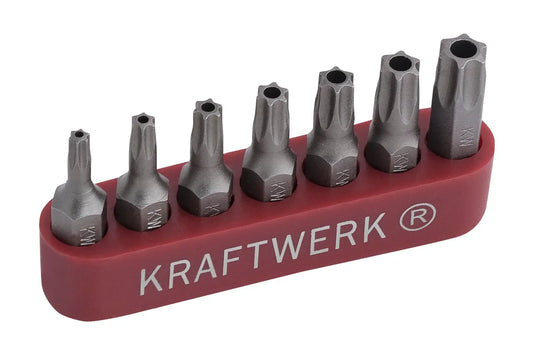 7-T. 1/4" MASCHINEN-TX-BIT-SATZ T10-40 KRAFTWERK