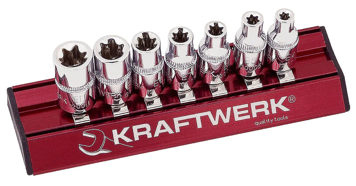 7-T. MAGALU E-TX-STECKNUSSSATZ 1/4" KRAFTWERK