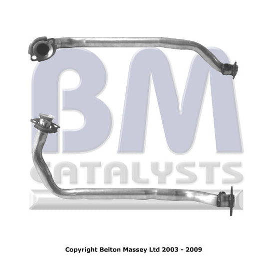 VORDERROHR FÜR RENAULT CLIO 1.2L BENZIN | EURO 2 | OEM: 7700803755 BM CATALYSTS