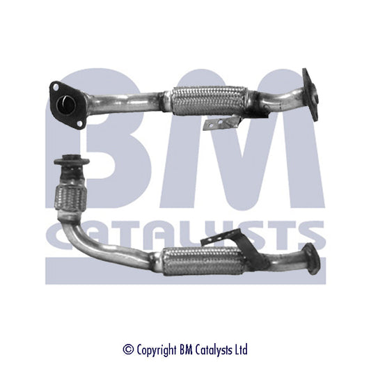 VORDERROHR FÜR TOYOTA BLUMENKRONE 2L DIESEL | EURO 2 | OEM: 1741064600 BM CATALYSTS