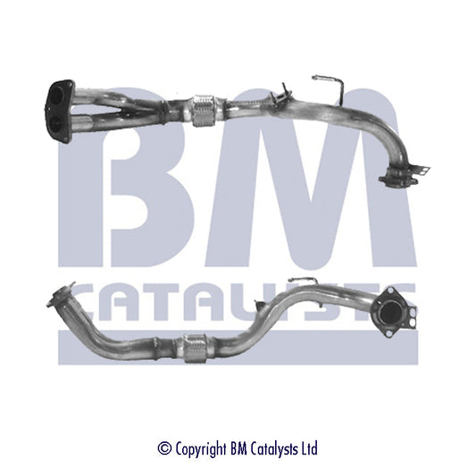 VORDERROHR FÜR TOYOTA MR2 2L BENZIN | EURO 2 | OEM: 174107A060 BM CATALYSTS