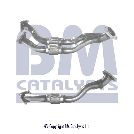 VORDERROHR FÜR VOLKSWAGEN CORRADO 2.9L BENZIN | EURO 2 | OEM: 1H0253087R BM CATALYSTS