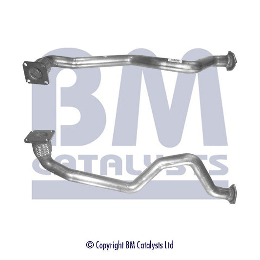 VORDERROHR FÜR SITZ LEON 1.4L BENZIN | EURO 4 | OEM: 1J0254301C BM CATALYSTS