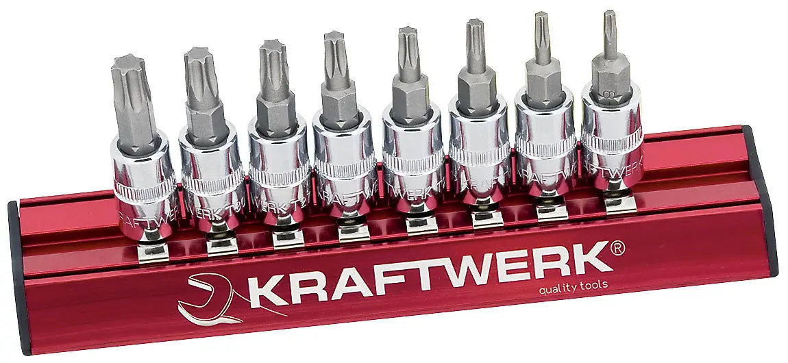 8-T. TX-BIT-STECKNUSSSATZ MAGALU 1/4" KRAFTWERK