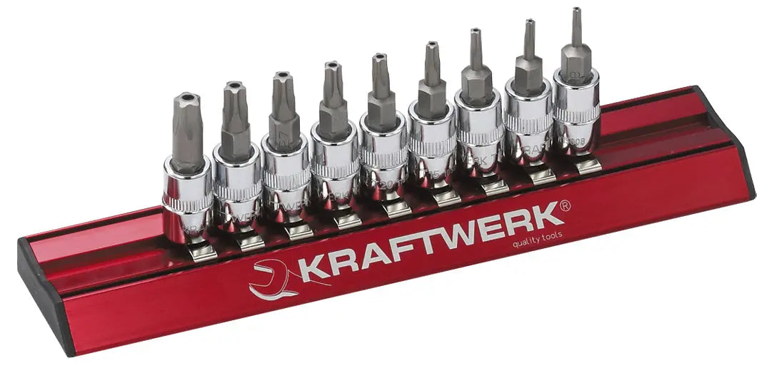 9-T. 5 STERN-LOCH-TX-BIT-STECKNUSSATZ KRAFTWERK