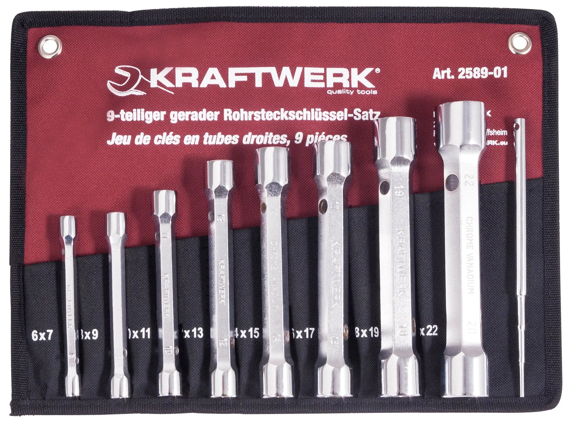 9-T. ROHRSTECKSCHL.SATZ 6-22 MM+STIFT KRAFTWERK
