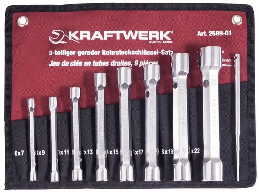 9-T. ROHRSTECKSCHL.SATZ 6-22 MM+STIFT KRAFTWERK