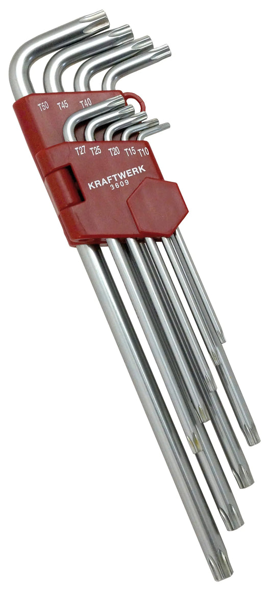 9-T. TX-STIFTSCHLÜSSEL-SATZ/BOHR T10-T50 KRAFTWERK