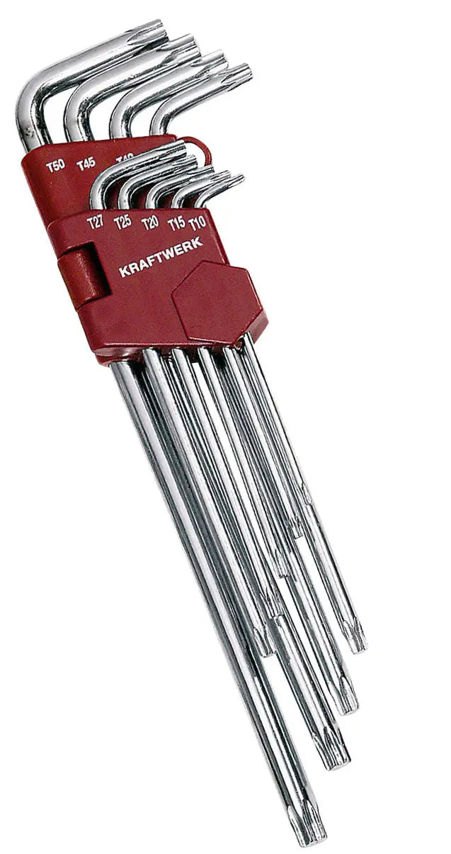 9-T. TX-STIFTSCHLÜSSEL-SATZ T10-T50 KRAFTWERK